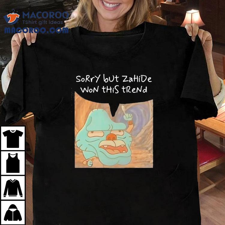 Zahide rocks the caveman trend better than gumball in this t-shirt Zahide rocks the caveman trend better than gumball in this t-shirt