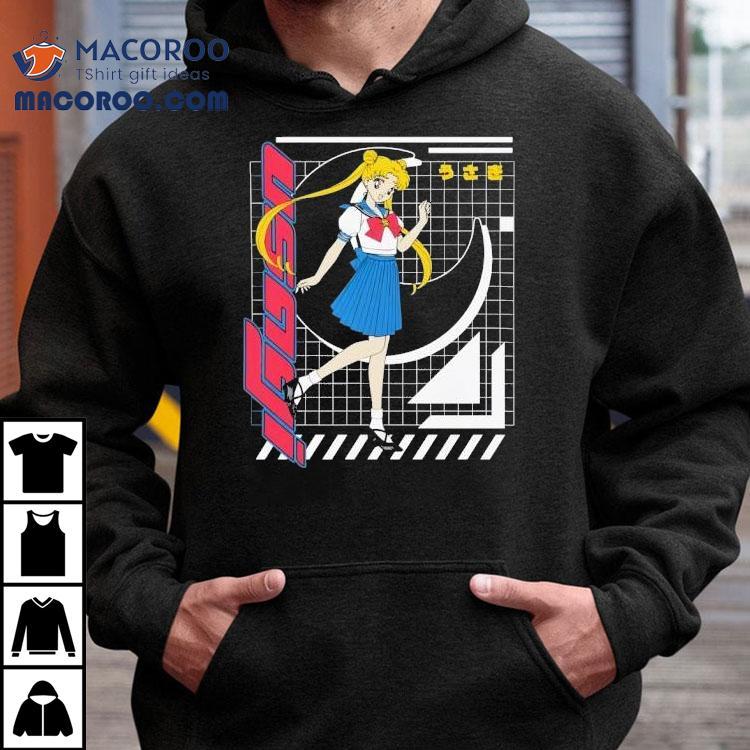 90s Anime Nostalgia With Usagi Tsukino Retro Design T-shirt 90s Anime Nostalgia With Usagi Tsukino Retro Design T-shirt