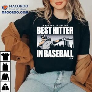 Aaron Judge Dominates As Baseballs Top Slugger Tshirt