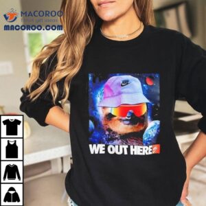 Adorable Sloth Astronaut Floating In Galaxy Tshirt