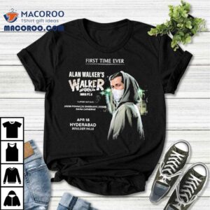 Alan Walker Continues His India Tour With A Thrilling Performance In Hyderabad This April Tshirt