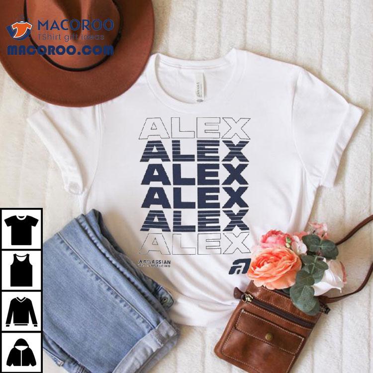Alex Repeat Atlassian Williams Racing F1 Shirt Alex Repeat Atlassian Williams Racing F1 Shirt