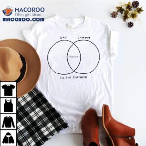 Allison Ponthier Wears Bold Western Style T-Shirt