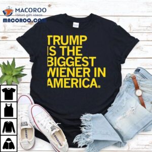 America Votes Trump As The Most Controversial Figure Tshirt