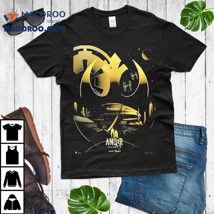 Andor Season 2 Artwork Revival Featuring Nada Maktari Star Wars T-Shirt Andor Season 2 Artwork Revival Featuring Nada Maktari Star Wars T-Shirt
