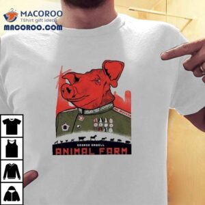 Animal Farm inspired political satire t-shirt