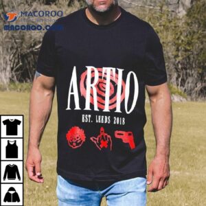 Artio Leeds Spiral Design Tshirt