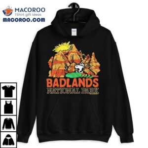 Badlands National Park Adventure With Snoopy Graphic Tshirt