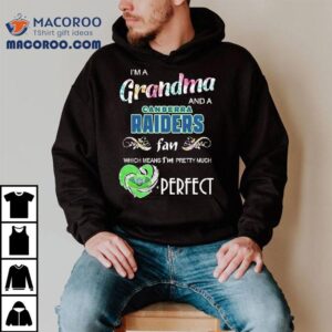 Being A Proud Grandma And Diehard Canberra Raiders Fan Makes Me Shine Bright Diamond Heart T Tshirt