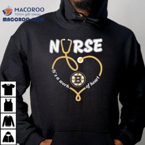 Boston Bruins Show Their Passion With Unique Stethoscope Design Tshirt
