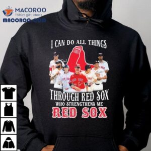 Boston Red Sox Inspirational Faith Based Design Tshirt