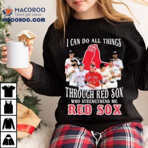 Boston Red Sox Inspirational Faith Based Design Tshirt