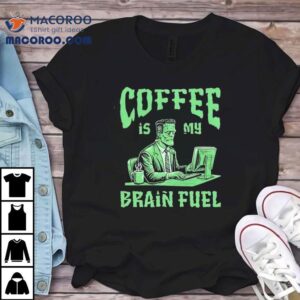 Caffeine Powers My Thoughts Tshirt