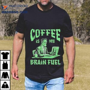 Caffeine Powers My Thoughts Tshirt