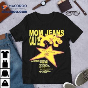 California Honey Wash Denim With Star Print Tshirt