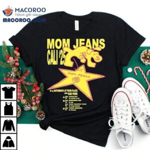 California Honey Wash Denim With Star Print Tshirt