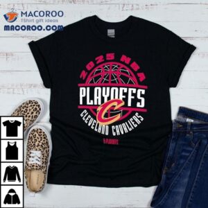Cavs 2025 playoff schedule details on stylish t-shirt