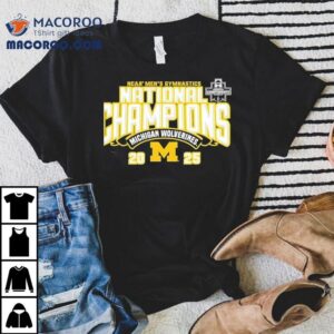 Celebrate Michigan Wolverines 2025 Gymnastics Victory With This Exclusive T-shirt