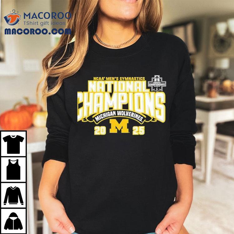 Celebrate Michigan Wolverines 2025 Gymnastics Victory With This Exclusive T-shirt Celebrate Michigan Wolverines 2025 Gymnastics Victory With This Exclusive T-shirt