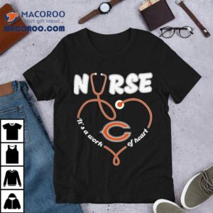 Chicago Bears Medical Hero Tribute Design Tshirt