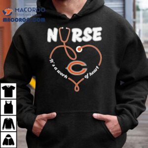 Chicago Bears Medical Hero Tribute Design Tshirt