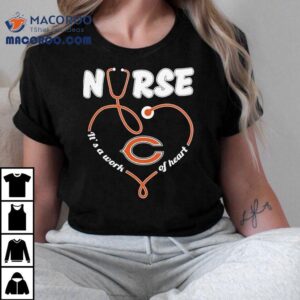 Chicago Bears Medical Hero Tribute Design Tshirt