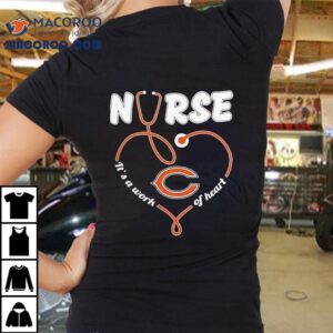 Chicago Bears Medical Hero Tribute Design Tshirt