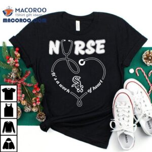 Chicago White Sox Fan Shows Love With Unique Stethoscope Tshirt