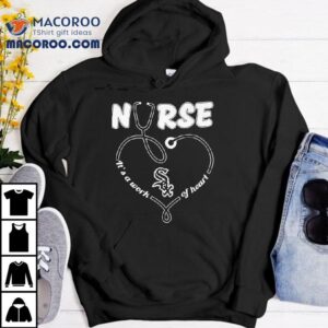 Chicago White Sox Fan Shows Love With Unique Stethoscope Tshirt