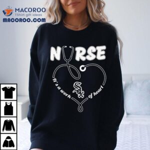Chicago White Sox Fan Shows Love With Unique Stethoscope Tshirt