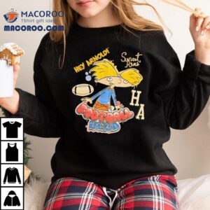 Classic Hey Arnold Cartoon Nostalgia Football Head T Tshirt