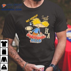 Classic Hey Arnold Cartoon Nostalgia Football Head T Tshirt