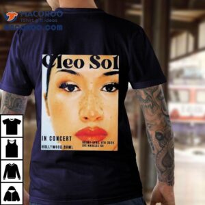 Cleo Sol performs live at Hollywood Bowl April 4 2025 t-shirt 1 Cleo Sol Performs Live At Hollywood Bowl April Tshirt