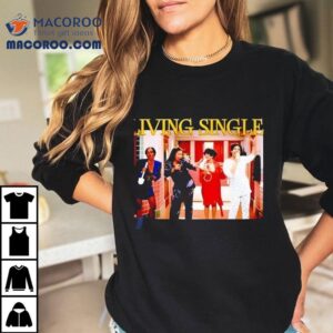 Danielle Pinnock Rocks A Nostalgic Living Single Tshirt