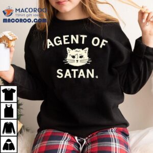 Devilish Feline Design Tshirt