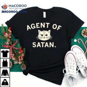 Devilish Feline Design Tshirt
