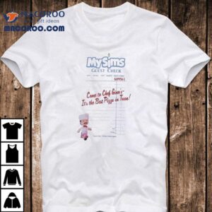 Dine At Chef Ginos For Unbeatable Pizza Flavors T Tshirt