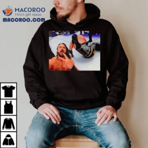 Drew Mcintyre rocks Damian Priest design on cool t-shirt 2 Drew Mcintyre Rocks Damian Priest Design On Cool Tshirt