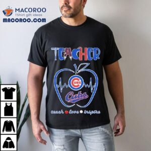 Educators Share Passion With Chicago Cubs Themed Tshirt