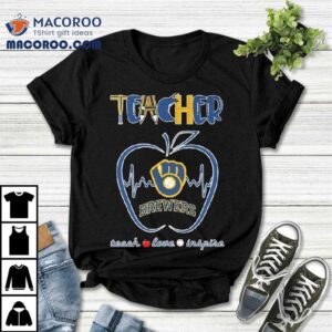 Educators Who Love Baseball Showcase Passion With Milwaukee Brewers Tshirt