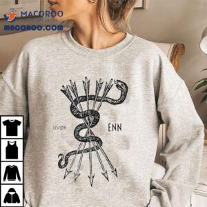 Eivor Viking Hunter With Arrow Design Tshirt