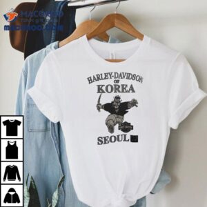 Explore Harley Davidson Inspired Seoul Designs On This Cool Tshirt