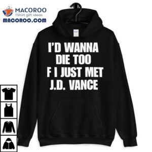 Feeling The Same After Meeting Jd Vance Tshirt