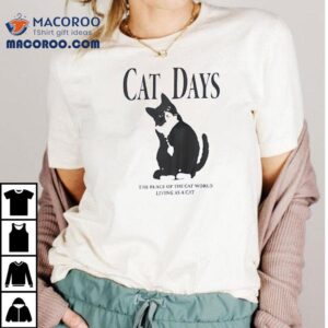 Feline Serenity Embracing The Calm Life Of Cats T-shirt