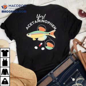 Funny Painkiller Fish Design T-Shirt