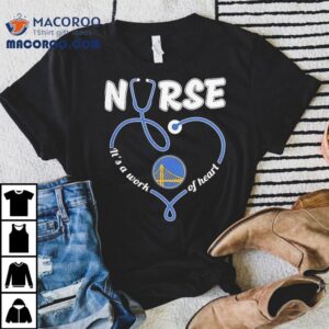 Golden State Warriors Fan Shows Love With Unique Stethoscope Tshirt