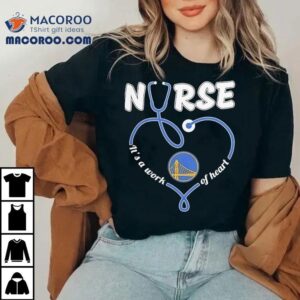 Golden State Warriors Fan Shows Love With Unique Stethoscope Tshirt