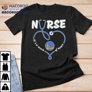 Golden State Warriors Fan Shows Love With Unique Stethoscope Tshirt
