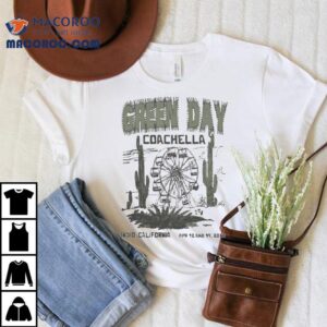 Green Day rocks Coachella with exclusive performances in April 2025 t-shirt 2 Green Day Coachella Indio California April Cactus Tshirt