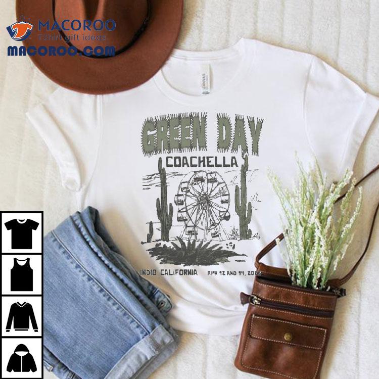 Green Day rocks Coachella with exclusive performances in April 2025 t-shirt Green Day rocks Coachella with exclusive performances in April 2025 t-shirt